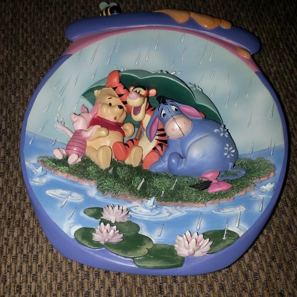 2 WINNIE POOH *Disney Winnie Pooh’s Honey Pot Adventure & SEARS MINI PHOTO FRAME - Picture 4 of 14
